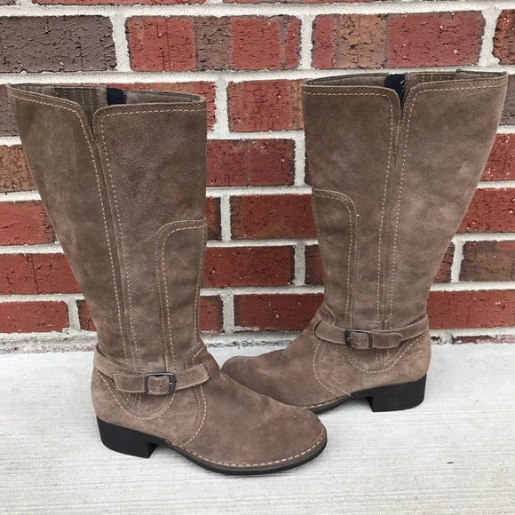 clarks ladies knee high boots